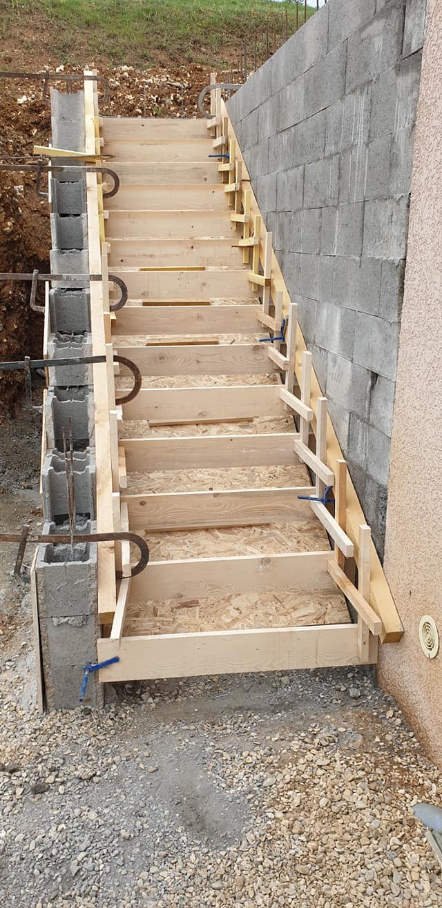 Creation d une terrasse et d un escalier beton 10 