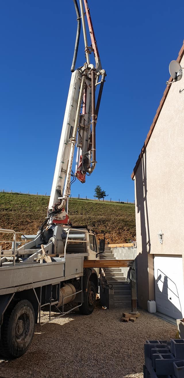 Creation d une terrasse et d un escalier beton 11 