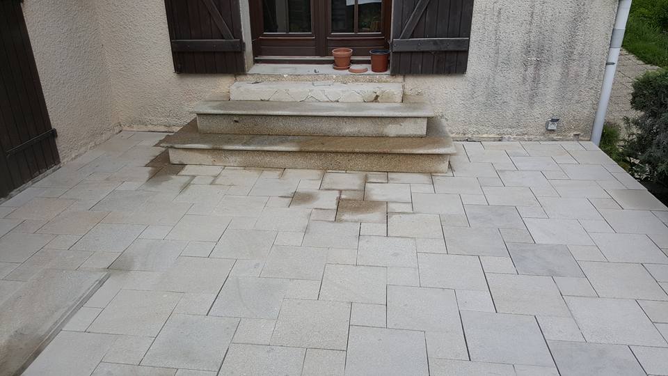 TERRASSE EN GRANIT